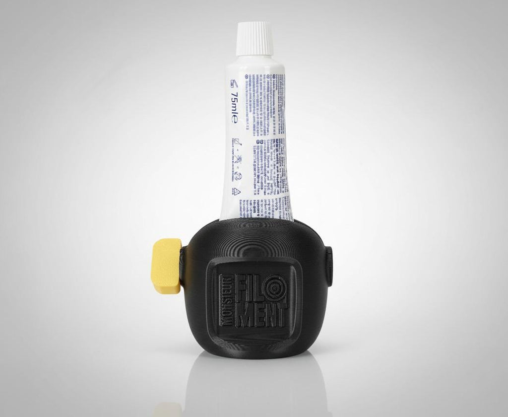 Presse-tube de dentifrice pingouin | Accessoire salle de bain original | Animal rigolo en 3D | Cadeau mignon pour toute la famille