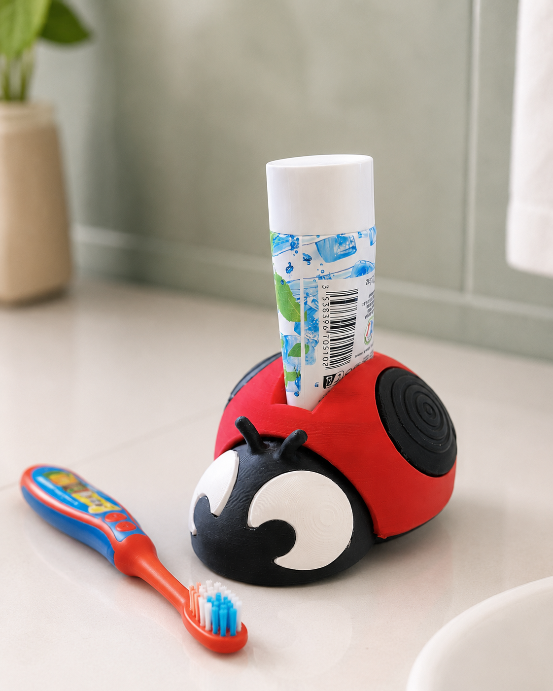 Presse-tube de dentifrice animaux