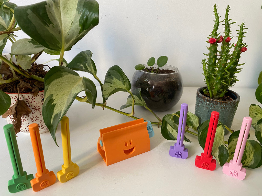 Presse-tube dentifrice 3D | Accessoire zéro déchet salle de bain | 7 couleurs