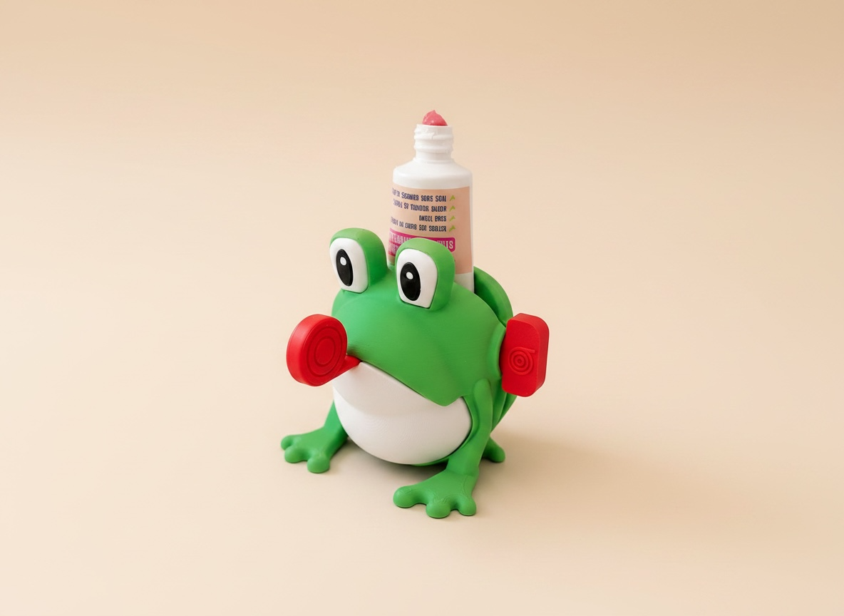 Presse-Moi Grenouille – Le presse-tube qui transforme le brossage en jeu