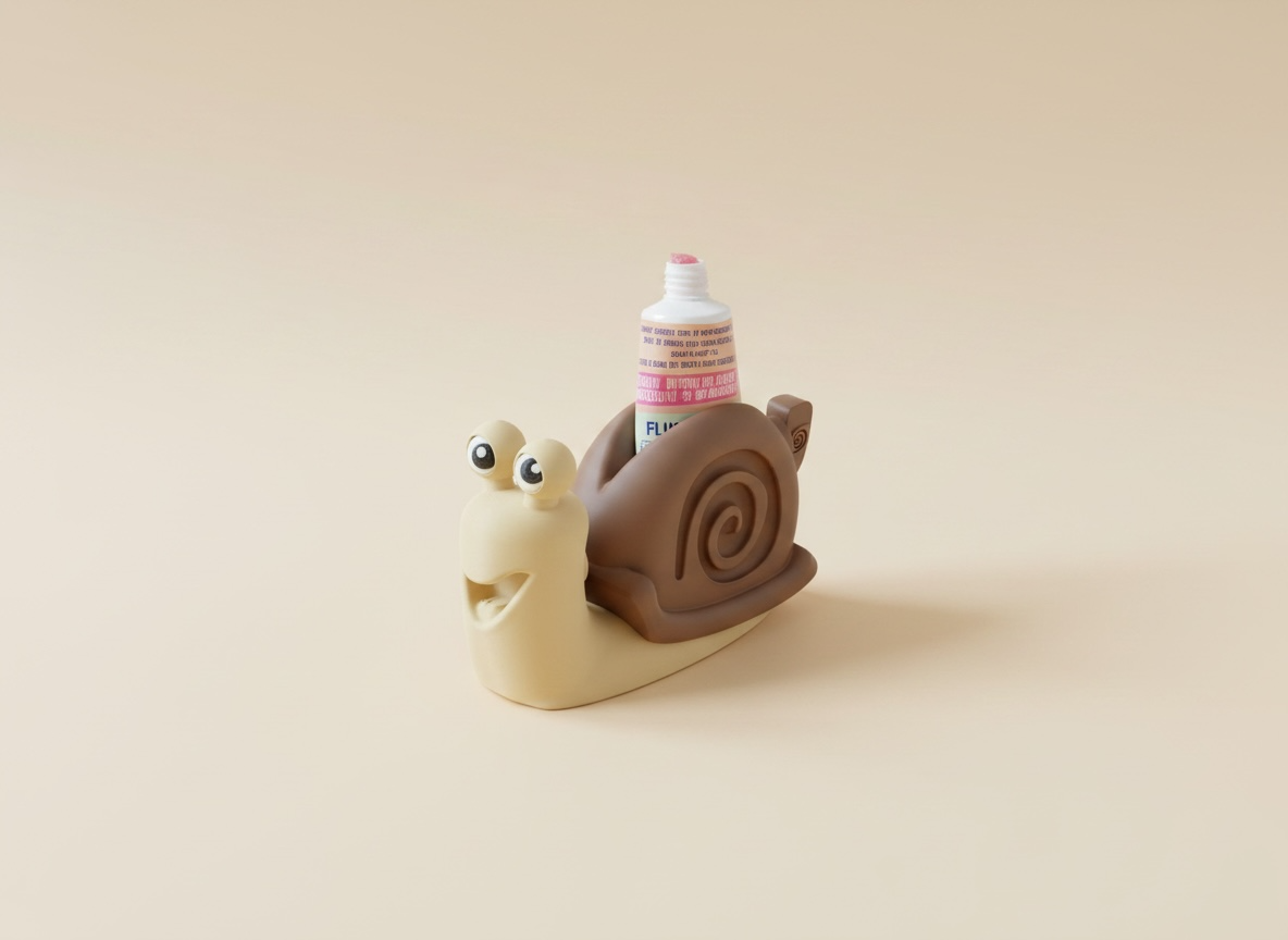 Presse-Moi Escargot – Le presse-tube qui accompagne les bonnes habitudes